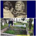 Rahmetli büyük halam Zeynep‘in  mezarlığına Bulgaristan dan getirdiğim toprağı serpme anı.