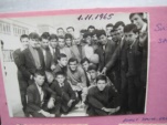 Ortada Rahmetli Zeki bey ve Önde oturan sağdan 2.si Orhan Selvi. 1 Kasım 1965