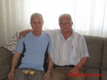 Merhum Abdullah İbiş ve Mustafa İbiş. 07.06.2011