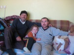 Ramadan Zorlu -Serbülent ZORLU kızı ile beraber taburcu olduktan sonra.19.1.2012