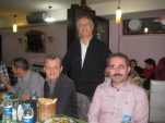 Halis YIKAR-Orhan SELVİ-Hüseyin İBİŞ ve Mehmet TOPAL.28 Ocak 2012.Çınardere Köyünün 147.Yıl Kuruluş Yemeği. Levent-İstanbul