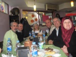 Salih ve Coşkun ATALAY-Bayan ARSLAN ve Eşi Yüksel ARSLAN - Orhan SELVİ ve Eşi.  28.1.2012  Levent - İstanbul.