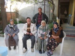 Nedime ve eşi Enver BİLGİN-Nazmi GİRGİÇ-Merhume Naide İBİŞ ve Bedriye GİRGİÇ.24.4.2012
