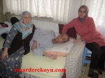 Fatma ve Merhum Mehmet Atalay ve kızı Yıldız Şahin.21.02.2013