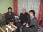 Ahmet Rikhay ,yeğeni Özgür Rikhay ve kızı Fatma Zühal Rikhay.BİGA. 30.11.2013