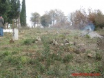 Mezarlığın temizlik ve bakım yapılma hali.1.12.2013