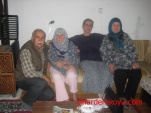 Soldan sağa.Damadı merhum Kadir Durmaz-Merhume Fitnat Ergen-Kızı Fatma Durmaz ve akrabası Asuman Selvi. ( 02.05.2012 )