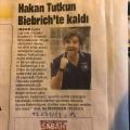 SABAH GAZETESİNİN 12.03.2019 TARİHİNDE AYNI KULÜPLE TEKRAR ANLAŞTIĞINI GÖSTEREN GAZETE KÜPÜRÜ.