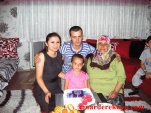 İbiş Ailesi.Hanım-Fikret-Merhum Mecbure ve torun Melisa İbiş