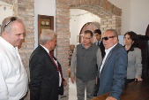 Çanakkale Sanayi Odası Yönetim Kurulunun ,Bozcaada Belediye Başkanı Mustafa Mutay`a yaptıkları iadeyi Ziyaret.