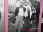 Rahmetli İsmet Topal ve rahmetli Fatma Topal.