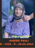 RAHMETLİ HABİBE PASLI.