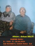 RAHMETLİ HABİBE PASLI VE 
EŞİ RAHMETLİ ADEM PASLI.