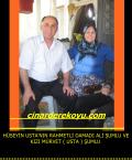 DAMADI VE KIZI
RAHMETLİ ALİ ŞUMLU VE EŞİ MÜRVET USTA ŞUMLU