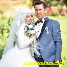 Esra Kaya ile Hamdi Kısaoğlu evlendiler. 25.07.2018